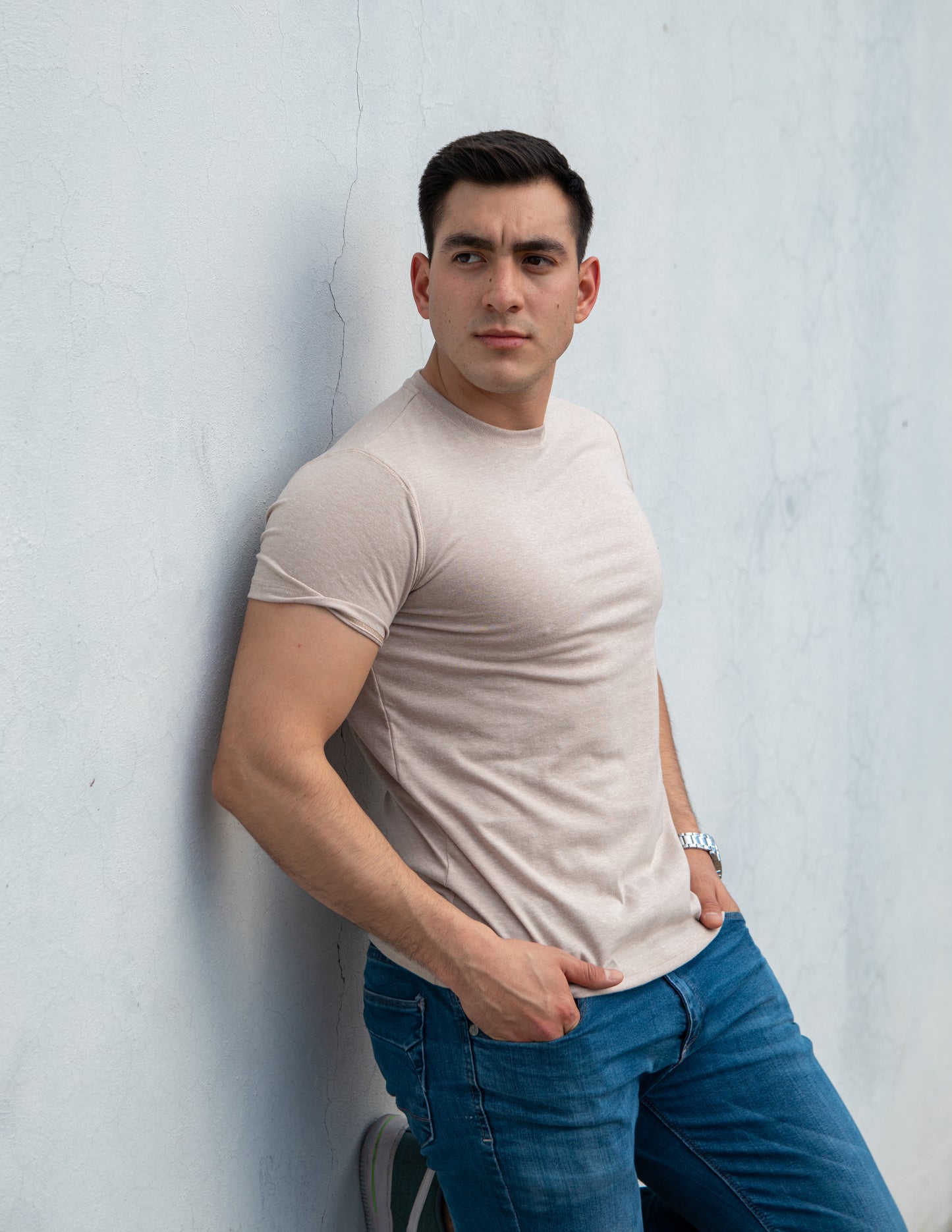 Playera Esencial Manga Corta