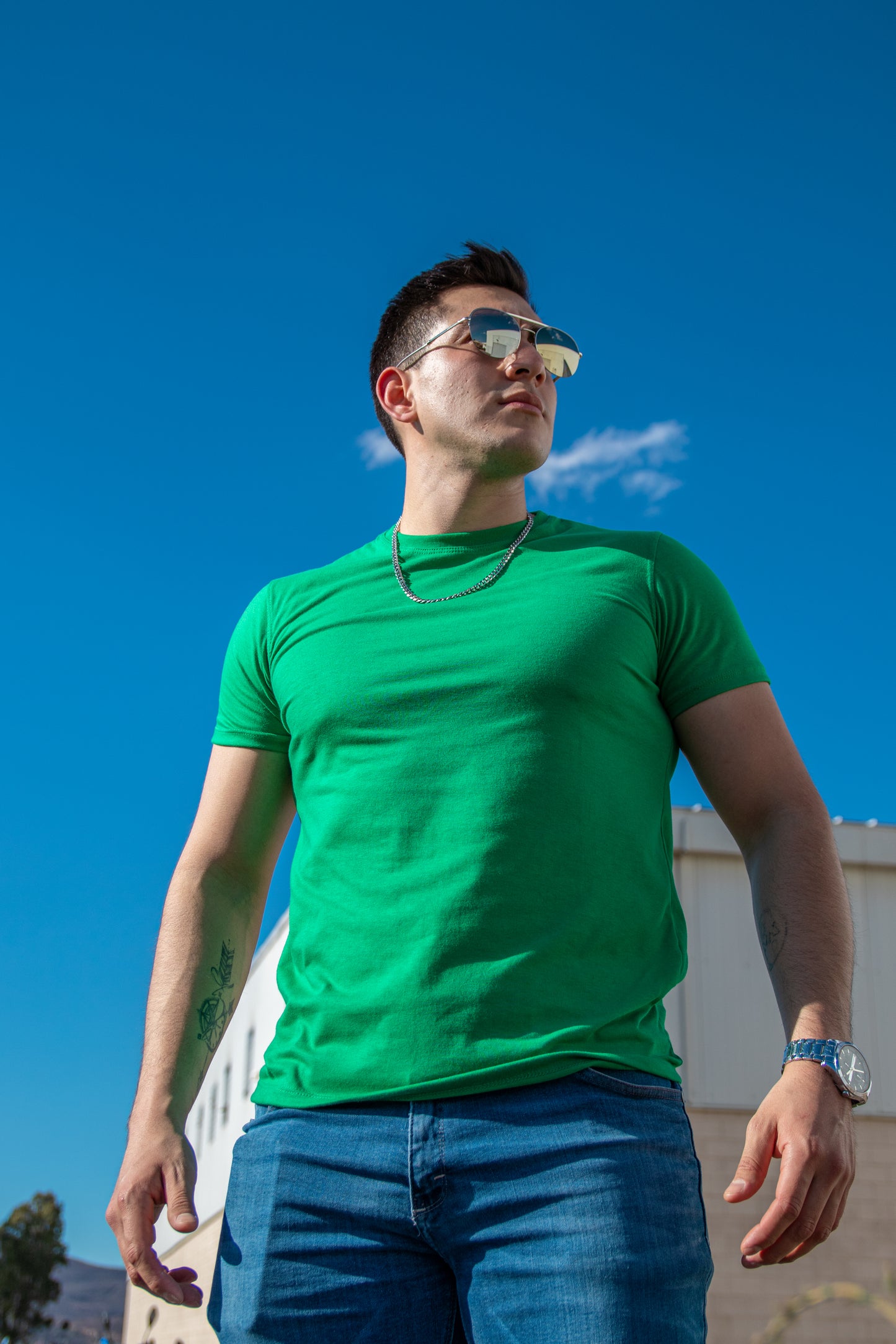 Playera Esencial Manga Corta